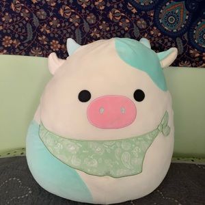 Squishmallow 16” Belana Blue cow